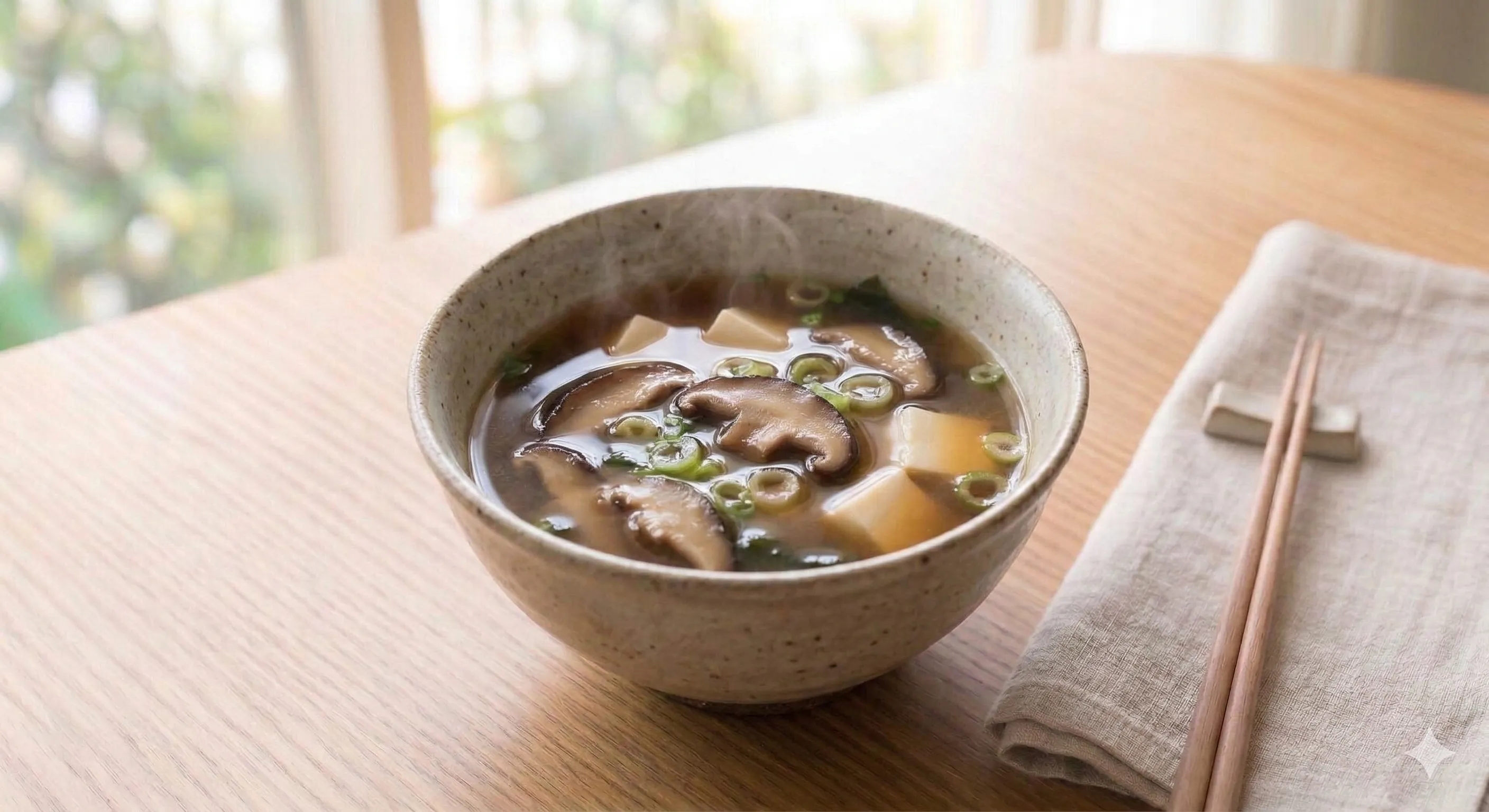 椎茸の味噌汁